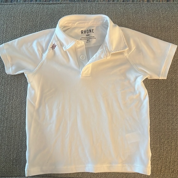 Rhone Toddler white polo - size 2/3 - Picture 4 of 4